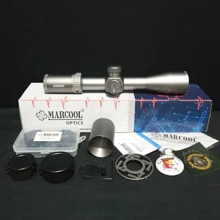 MARCOOL ASSAILANT 4.5-18X44 SFL SILVER / TELESKOP MARCOOL ASSAILANT RETICLE MILDOT / PARALAK SAMPING