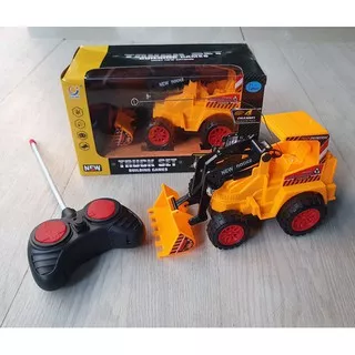 MAINAN ALAT BERAT KONSTRUKSI BULLDOZER REMOTE CONTOL RC CONSTRUCTION