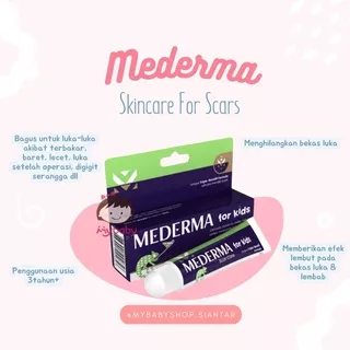 Mederma Kids Skin Care For Scars 20gr / salep luka