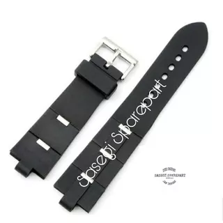 Tali BVLGARI DIAGONO AL38A Strap Jam Tangan Bulgari Rubber 16 20 24mm