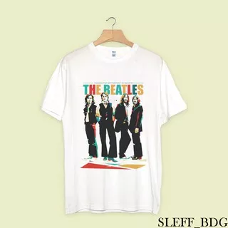 Kaos THE BEATLES – Kaos Band Luar Pria Casual – Distro Bandung Soft Style 30s Premium – P4-6