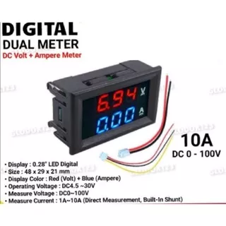 DIGITAL VU METER digital volt ampere meter.