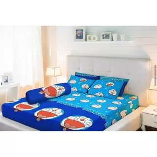 Sprei Doraemon | Sprei Lokal Doraemon | Bedcover Doraemon | Sprei Homemade Doraemon | Sprei Katun