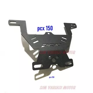 DUDUKAN plat nomor HONDA PCX 150 BREKET PLAT NOMOR DEPAN PCX 150