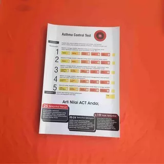 Poster ACT, Poster Asthma Control Test, Poster Kontrol Tes Asma, LAMINASI GLOSSY