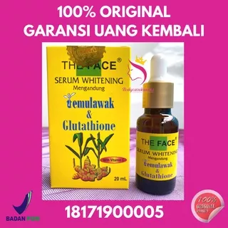 Serum Temulawak The Face Original BPOM