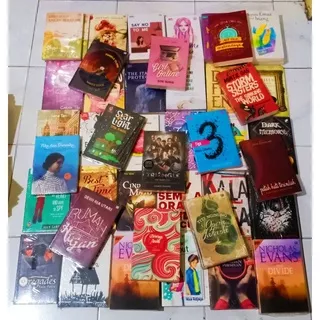 ( PROMO ) OBRAL BUKU MURAH TEBAL SERBA 15000 // Novel remaja // fantasi // sophie kinsella // Rick yancey // aliazalea // Mohamad sobary //  Pamela Clare // jodoh untuk naina