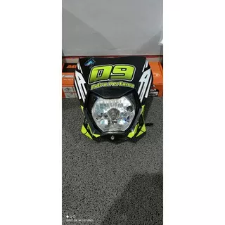 HEADLAMP KLX BATOK LAMPU DEPAN KLX BF ORIGINAL COPOTAN MOTOR NORMAL