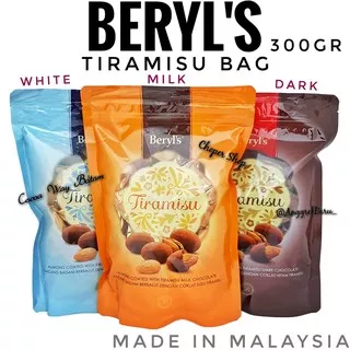 Coklat Beryls Tiramisu Import Malaysia 300gr Beryl Almond