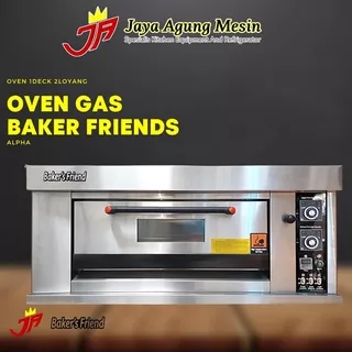 Oven Gas Baker Friend / BF-02/Oven Gas Otomatis/Oven 1 Deck 2 Loyang