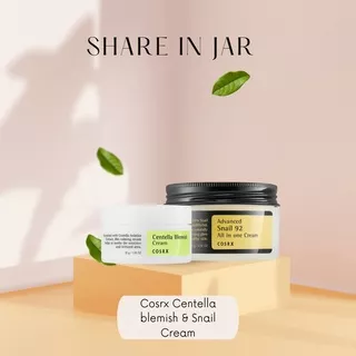 Share in jar Cosrx Advance Snail 92 all in one cream centella cream blemish