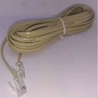 Kabel Roset Telepon FULL 30 Meter + Jack cable Telpon 30M 30 M 30Meter