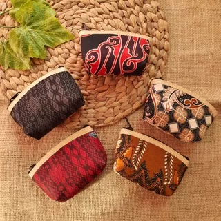 Souvenir Pernikahan Cantik Dompet Koin Batik Mini