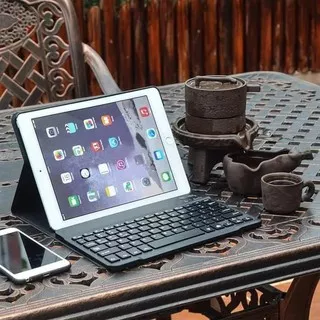 iPad 6 9.7 2018 Bluetooth Keyboard Leather Flip Smart Slim Cover Case