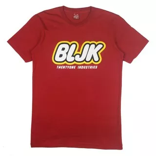 BLJK Blackjack TS2398 T Shirt Lego Kaos Pria Merah Marun