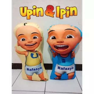 BONEKA KARAKTER UPIN IPIN BANTAL KARAKTER UPIN IPIN MAINAN UPIN IPIN FREE NAMA 1 HARI BERES