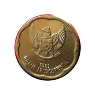 Uang kuno koin 500 rupiah melati 1991 dan 1992