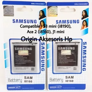 Baterai samsung Ace 2 / i8160 / J1 Mini / S3 Mini / i8190 Original OEM | Battery Batre