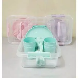 INFORMA - MY BOX PICNIC SET CONTAINER / SET TEMPAT MAKAN/BOX PIKNIK SET