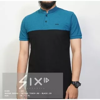 KAOS POLO KERAH SHANGHAI PRIA KAOS POLO SHIRT WARNA TWT TOSCA MIX HITAM POLO SIX ORIGINAL PRIA TERBARU