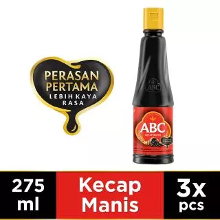 ABC Kecap Manis 275 ml - Multi Pack 3 pcs