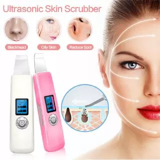 Beauty Ultrasonic Skin Scrubber Cavitation Peeling Ultrasonic Facial Pore Cleanser Blackhead Remover