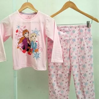 ?YKV SETELAN BAJU TIDUR FROZEN USIA 2-18 TAHUN ? ?