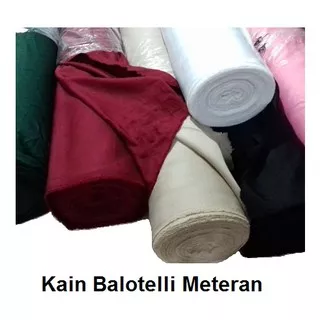 Kain Balotelli Meteran Murah Bahan Baju Gamis Harga Grosir