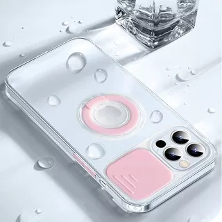 WINDOW SLIDE case iPhone 6 6s 7 8 Plus X XS SE 2020 12 13 Pro Max softcase casing cover casing tpu silikon transparan iring