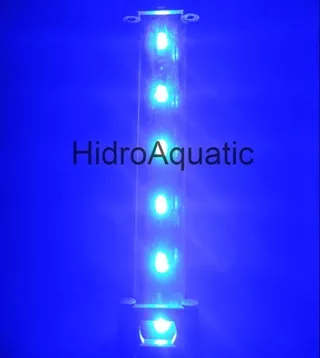 Lampu Aquarium 20cm WARNA BIRU / Lampu celup / Lampu led aquarium / Lampu akuarium / Dekorasi akuarium / model t4 / LED CELUP