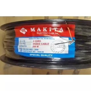 Kabel Sekerem Skerem Makita Stereo Head Stereo Head Makita 2x10 Hitam