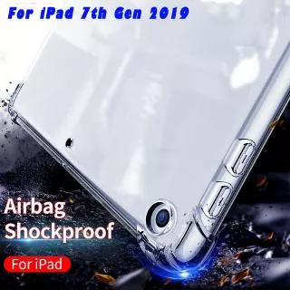 iPad 7th Gen 10.2 Mini 1 2 3 4 5 Air 2 1 9.7 2018 Case Transparent Shockproof AirBag Soft TPU Cover