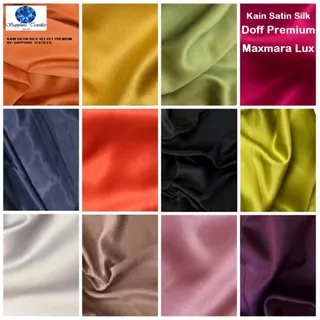 Kain Satin Silk Doff Velvet Premium 0.5 M Jakarta Jenis Bahan Maxmara Lux Velvet Premium Satin Bridesmaid Kain Saten Grosir Kain Satin Meteran