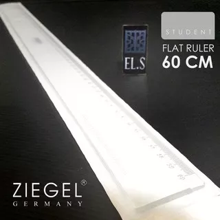 Ziegel Flat Ruler 60 cm (Penggaris)