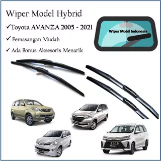 Wiper Hybrid Toyota AVANZA 2004 2005 2006 2007 2008 2009 2010