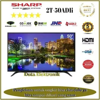 LED TV SHARP 50 inch 50AD Digital Full HD Garansi Resmi