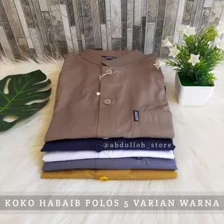 Koko Habaib - Koko Haibah - Baju Koko Polos - Baju Koko Majelis - Baju Koko Putih - Baju Koko Lengan Panjang - Baju Koko Habaib Polos - Baju Koko Haibah Polos - Abdulloh Store