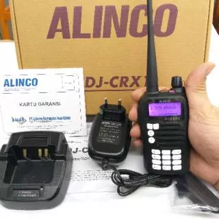 HT ALINCO DJ CRX5 CRX 5 DUALBAND - JUAL HT ALINCO DJ CRX 5 DUALBAND ORIGINAL GARANSI RESMI