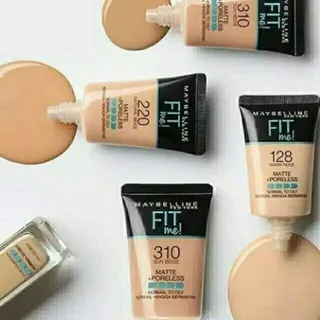 [PROMO] Maybelline Fit Me Matte Matte + Poreless Liquid Foundation Tube 18ml