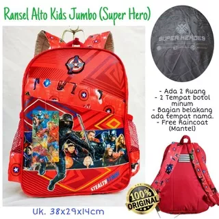 Tas Anak Sekolah ALTO Mobil / Ransel ALTO ORI / ALTO mobil / Tas Sekolah ALTO Murah / Ransel Mobil 3Dimensi