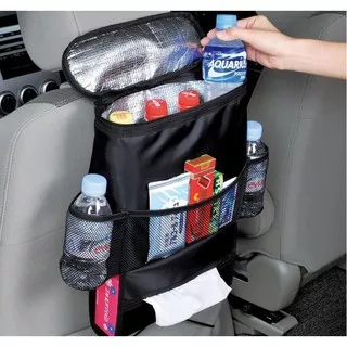 TAS PENDINGIN Minuman Makanan di Kursi Mobil Back Seat Storage Tas Jok Mobil Car Organizer Mobil