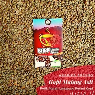Green Bean Kopi Arabika Arabica Gunung Arjuno Malang Biji Kopi Mentah 500 gr