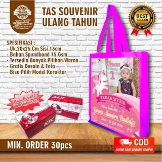 TAS ULANG TAHUN / TAS SOUVENIR / TAS HAJATAN / TAS CUSTOM MURAH