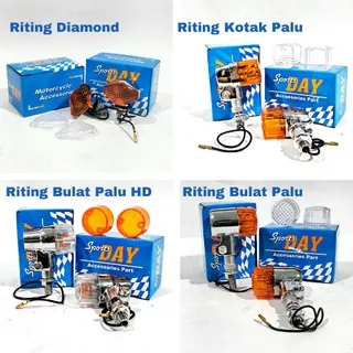 Sein Riting Bulat PALU HD KOTAK Diamond Chrome Double Mika Reteng Palu CB DAY