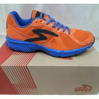 SEPATU RUNNING JOGGING LARI SPECS TAMBORA RED ROSE/DAZZLING BLUE/BLACK ORIGINAL 100% #200460