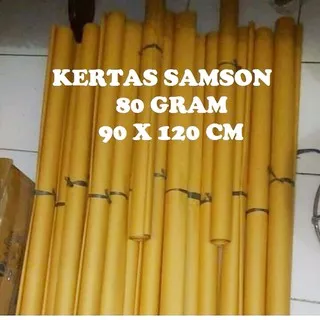 Kertas Samson Coklat 80 gram, 90 x 120 cm Kertas Untuk Packing