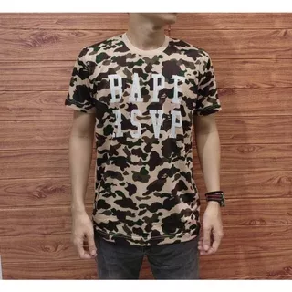 BISA COD DITEMPAT - KAOS PRIA ARMY IMPORT MOTIF BAPE RSVP -REALPICT TERLARIS KAOS PRIA .