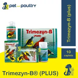 TRIMEZYN B PLUS - TRIMEZYN B+ / OBAT INFEKSI PERNAFASAN BURUNG / OBAT BURUNG