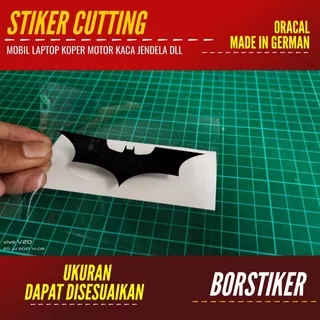 STIKER BATMAN 2 | STICKER CUTTING BAHAN ORACAL CUSTOM LOGO DLL