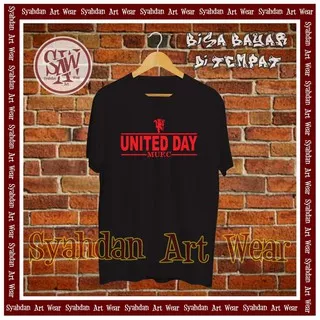 Kaos manchester united day Kaos Fashion pria wanita SYAHDAN